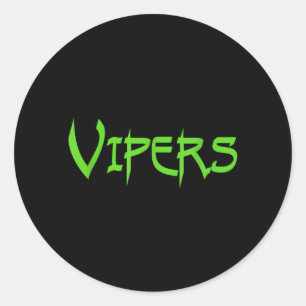 Adesivo Vá Vipers Futebol Beisebol Basquete Equipe de Torc