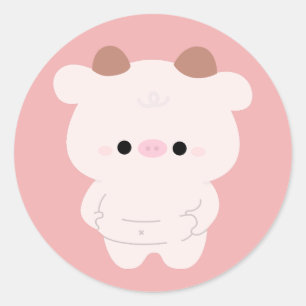 Adesivo Vaca Chonky