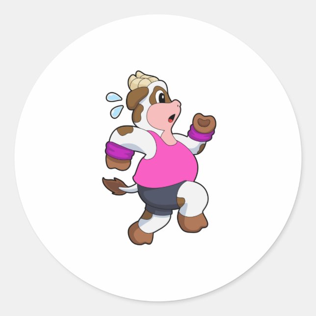 Adesivo Vaca em Execução (Frente)