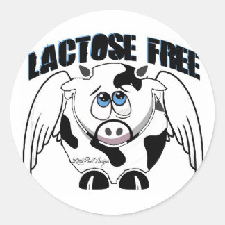 Adesivo Vaca Livre de Lactose