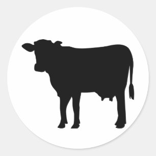 Adesivo vaca negra