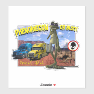 Adesivo Vaca ou Bust Vinyl Sticker