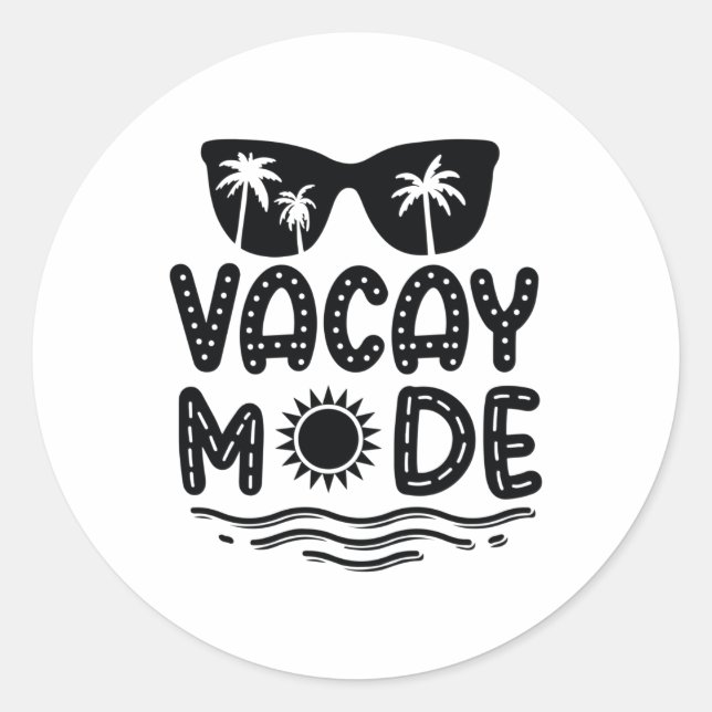 Adesivo Vacay mode (Frente)