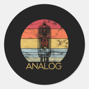 Adesivo Vácuo Tubo Analógico Válvula De Áudio Amp Hi Fi Ou