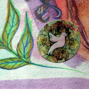 Adesivo Vaga da Paz na Terra e da Esperança pela Paz Mundi