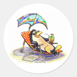 Adesivo Vagabundo da praia