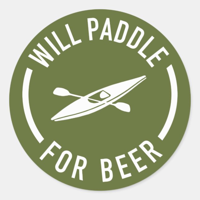 Adesivo Vai Paddle Para Cerveja (Frente)