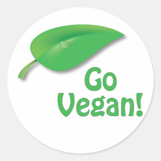 Adesivo Vai Vegan!