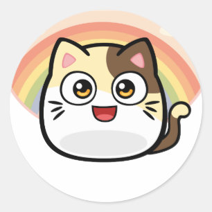 Adesivo Vaia como produtos do design do gato