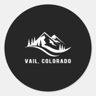 Adesivo Vail Colorado Mountain Souvenir Memabilia Winte