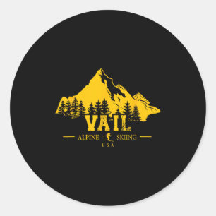 Adesivo Vail Colorado Usa Ski Resort alpino Souveni