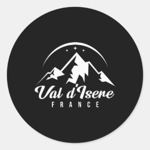 Adesivo Val D'isere France Ski Resort Skiting Snowboard