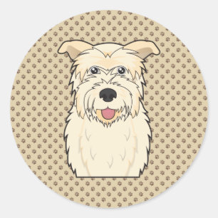 Adesivo Vale de desenhos animados de Imaal Terrier