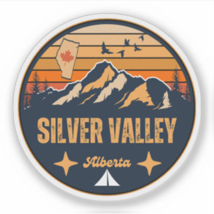 Adesivo Vale de Silver, Alberta