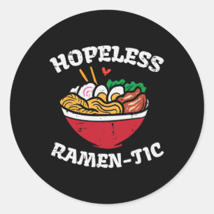 Adesivo Valentine Day Sem Esperança Ramen Tic Comidas Japo