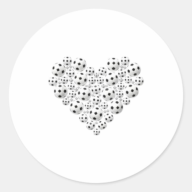 Adesivo Valentine Soccer Heart Drip Srt Love Valentines Da (Frente)