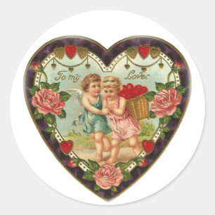 Adesivo Valentine Vitoriano Para o Meu Amor II