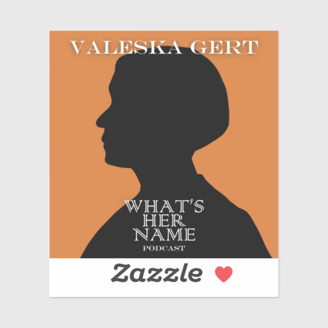 Adesivo Valeska Gert Sticker (Folha)