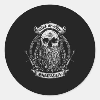 Adesivo Valhalla Odin Viking Motif