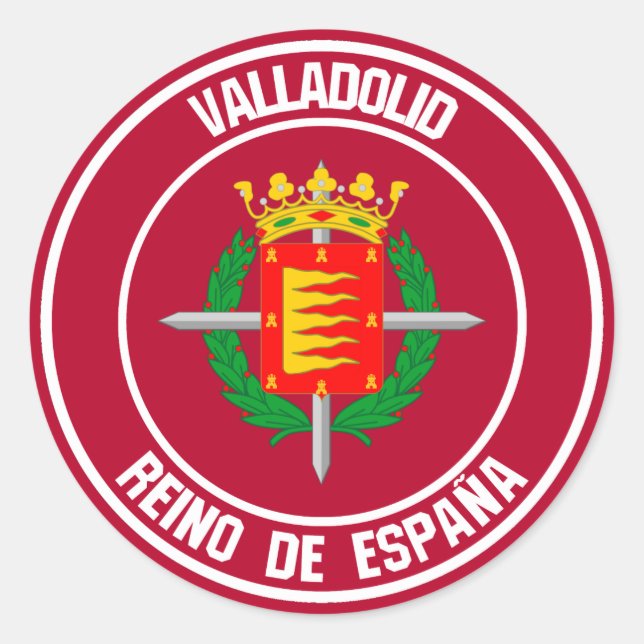 Adesivo Valladolid Round Emblem (Frente)