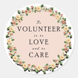 Adesivo Valorização de Voluntários
