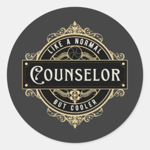 Adesivo valorização do badge de emprego de conselheiro