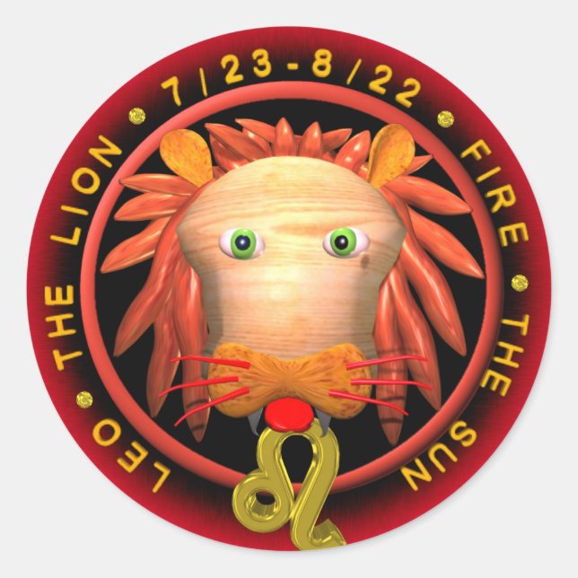 Adesivo Valxart Leo zodiac (Frente)
