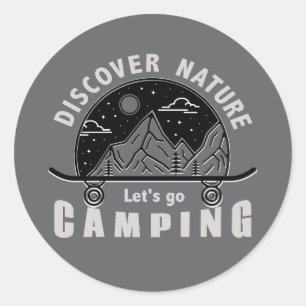 Adesivo Vamos Acampar