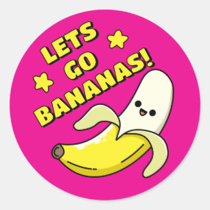 Adesivo Vamos Bananas!
