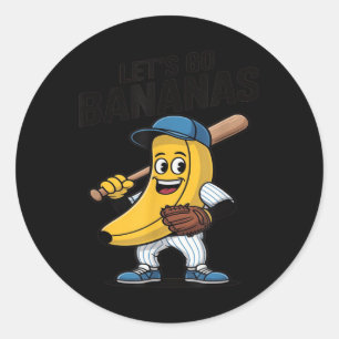 Adesivo Vamos Bananas, Donativo De Banana Engraçado