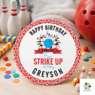 Adesivo Vamos Bowl! Boliche de Festa de aniversário para c