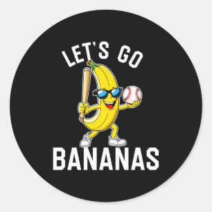 Adesivo Vamos camiça manga longa de banana 