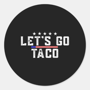 Adesivo Vamos Camiseta Taco Homens Mulheres Roupas Vamos T