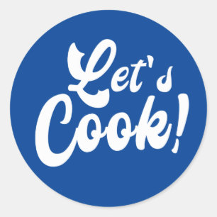 Adesivo Vamos Cozinhar