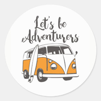 Adesivo Vamos de aventureiros