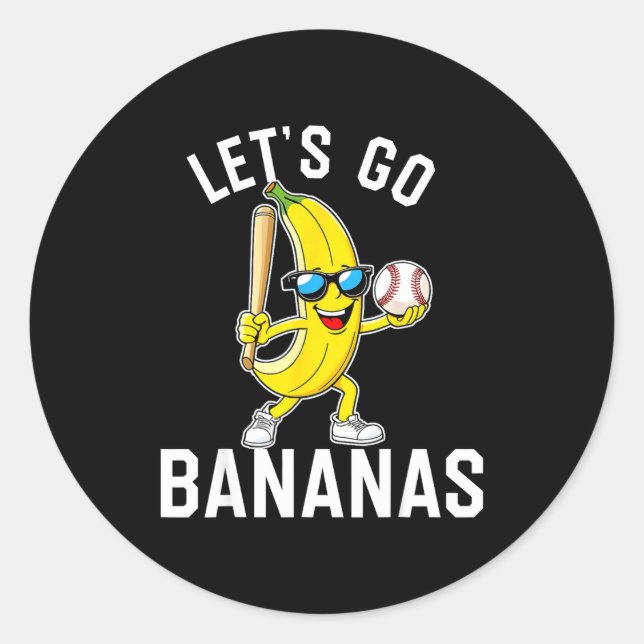 Adesivo Vamos de banana  (Frente)