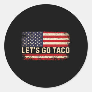 Adesivo Vamos Engraçado Vai Taco 23