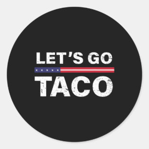 Adesivo Vamos Engraçado Vai Taco 28
