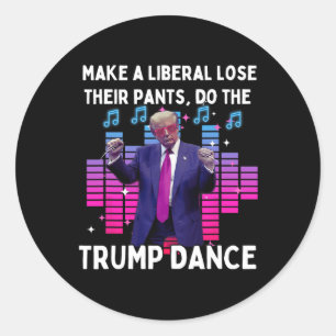 Adesivo Vamos Fazer O Trump Dance - Família Trump Presente