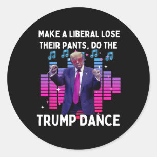 Adesivo Vamos Fazer O Trump Dance - Família Trump Presente