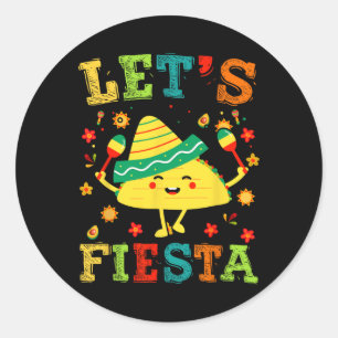 Adesivo Vamos Festa Taco Cinco De Mayo Meninos Homens Cria