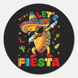 Adesivo Vamos Festa Tacos Dabbing Cinco De Maio Mexicano D