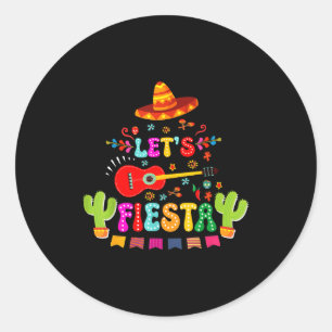 Adesivo Vamos festejar cinco de maio homens festa mexicana