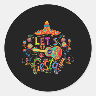 Adesivo Vamos Festejar Cinco De Mayo Festa Mexicana Taco G