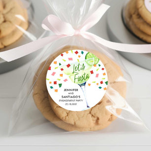 Adesivo Vamos Festejar Favor de Participação na Festa