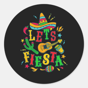Adesivo Vamos Fiesta Cinco De Mayo - Festival do México
