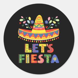 Adesivo Vamos Fiesta Cinco De Mayo Guitar Engraçado Pa Mex