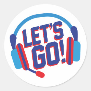 Adesivo Vamos Gamer Ir! Camiseta