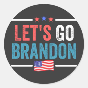 Adesivo Vamos Go Brandon