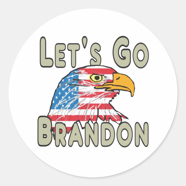 Adesivo Vamos Go Brandon (Frente)
